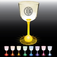 7 oz. Acrylic Light-Up Wine Glass