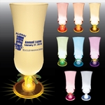 15 oz. Acrylic Light-Up Novelty Base Hurricane Glass