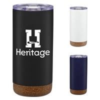 18 ounce double walled, vacuum insulated stainless steel tumbler with push......