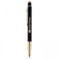 The Top Notch Reflection is an aluminum 2-in-1 push-action ballpoint pen......