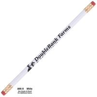 This #2 pencil with erasers on both ends features multiple different... from...