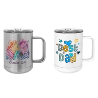 15 oz. printed polar camel mug w/slider lid.... from ASI 92531 Unique Custom...