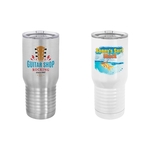 Polar Camel 20 oz. Tall White Vacuum Insulated Tumbler