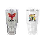 Polar Camel 30 oz. White Vacuum Insulated Tumbler w/Lid