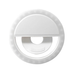 Bower Clip On LED Ring Light White