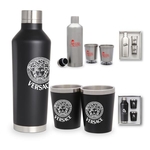 Stainless Steel Bottle & Tumblers Gift Set