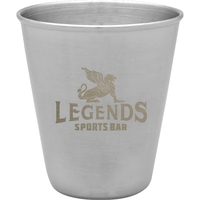 Steel City Stainless Shot Glass - Laser Etched