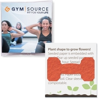 Seeded paper packet with planting instructions all packed in a clear... from...