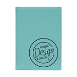 7" x 9 3/4" Teal Leatherette Sketch Book