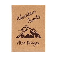 7" x 9 3/4" Agglomerated Cork Sketch Book