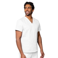 Adar Universal Unisex V-Neck 2 Pocket Scrub Top... from ASI 86018 Scrub...