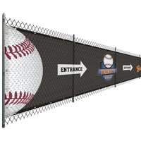 5' H x 48' W Polyester Mesh Banner-Many indoor and outdoor... from ASI 80228...