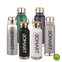 20oz Stainless double wall vacuum insulated tumbler with carry handle and......