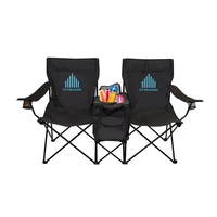 69 1/2" x 38 3/4" 600 Denier polyester double outdoor chair... from ASI 76730...