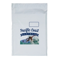 Multi-purpose 2.85 mil Plastic Mailers that feature a peel-and-seal adhesive...
