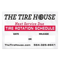 Individual Clear Static Cling Decals for Car Windshield