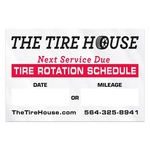 Individual Clear Static Cling Decals for Car Windshield