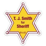 Star Stock Satin Lapel Sticker