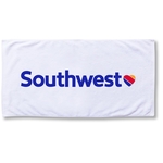 Premium White Beach Towel ( 30" x 60" )