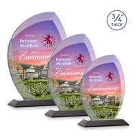 Beautifully shaped starfire award.... from ASI 84592 St Regis Group / St Regis