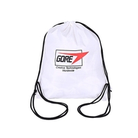 17" x 15" Polyester Drawstring Backpack