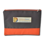 Co-worker Two Color Document Pouch