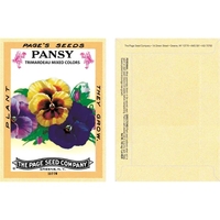 Antique Series Pansy Seeds