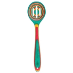 Colorful Wooden Slotted Spoon