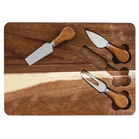4-Pc. Acacia Cheese Serving Set