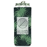Collapsible Econo 12 oz. Slim Foam Can Cooler - Full Color