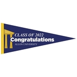 5" x 12" Custom Printed Felt Pennant