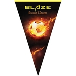 30" x 48" Vertical Triangle Shaped Felt Banner