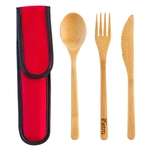 Take-Along Flatware Set - Red