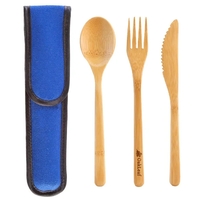 Take-Along Flatware Set - Blue
