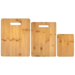 3-Piece Bamboo Cutting Board Set