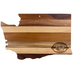 Rock & Branch® Shiplap Washington State ShapedCutting Board