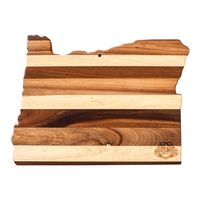 Rock & Branch® Shiplap Oregon State Shaped Cutting Board