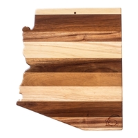 Rock & Branch® Shiplap Arizona State Shaped Cutting Board