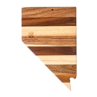 Rock & Branch® Shiplap Nevada State Shaped Cutting Board