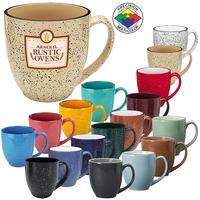 16oz Designer Speckled Bistro Mug, spot color. Many colors to choose... from...