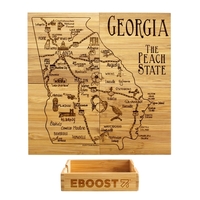 Georgia Puzzle Coaster Set
