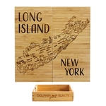 Long Island Puzzle Coaster Set