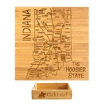 Indiana Puzzle Coaster Set