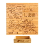 Louisiana Puzzle Coaster Set