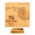 Maryland Puzzle Coaster Set