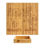 Massachusetts Puzzle Coaster Set