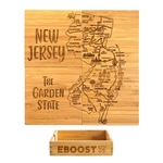 New Jersey Puzzle Coaster Set