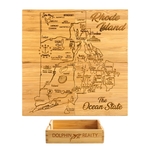Rhode Island Puzzle Coaster Set