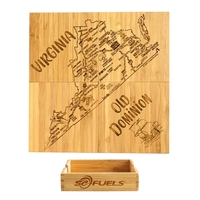 Virginia Puzzle Coaster Set