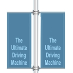 Double Sided Pole Bracket